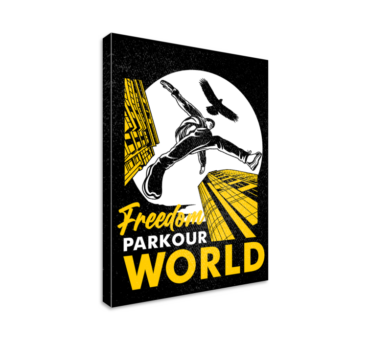 Parkour World poster print - TenStickers