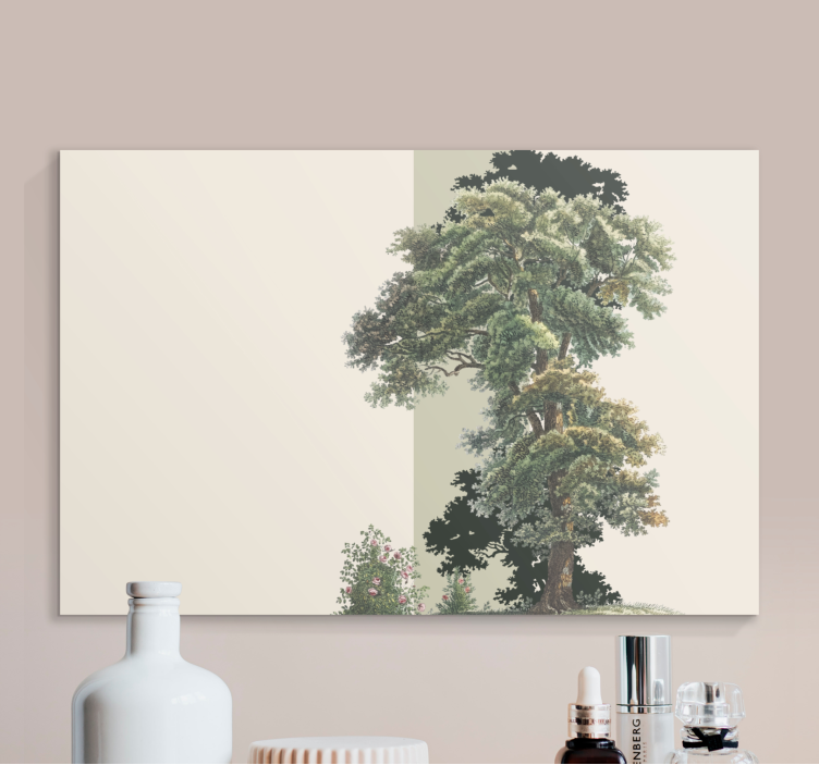 Aesthetic tree design canvas art prints - TenStickers