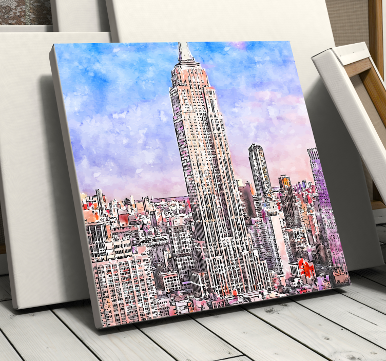Ciudades New York city canvas prints - TenStickers