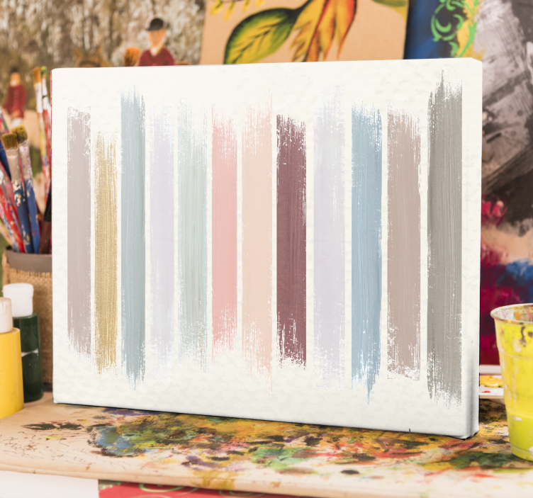 Colorful painting  canvas art prints - TenStickers