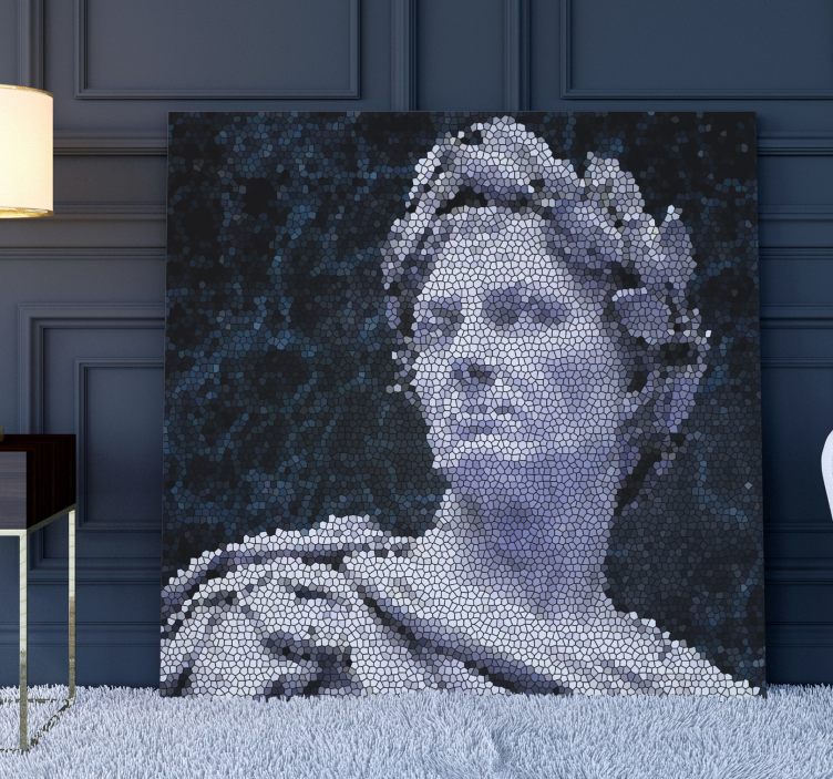 mosaico romano antiguo  mosaic canvas prints - TenStickers