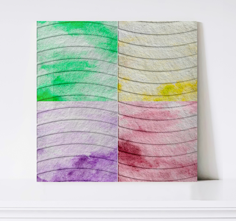 Ramblas tiles  living room wall art - TenStickers