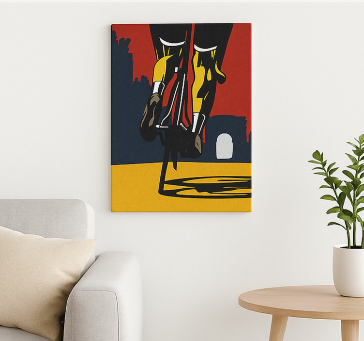 Shut up legs sports canvas art - TenStickers