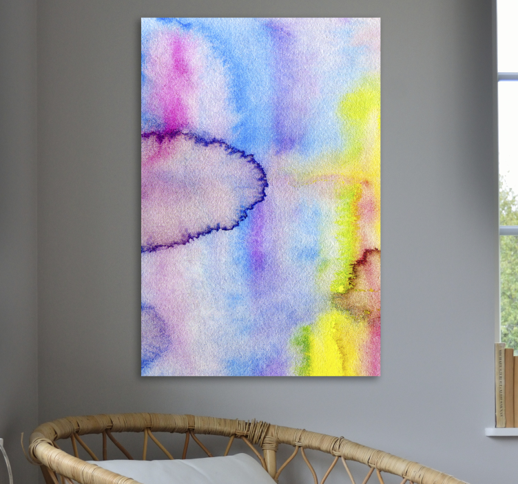 Springtime colors painting canvas art prints - TenStickers