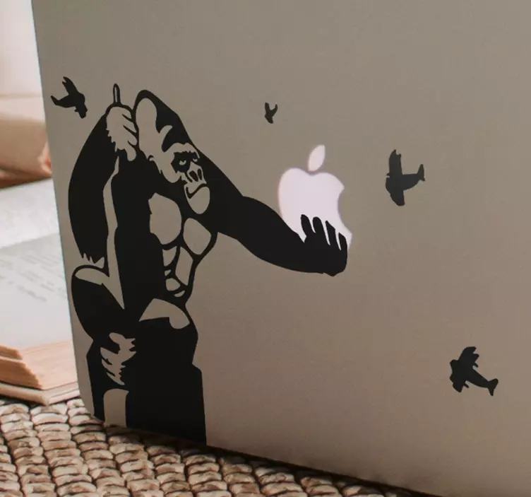 king kong movie macbook sticker - TenStickers