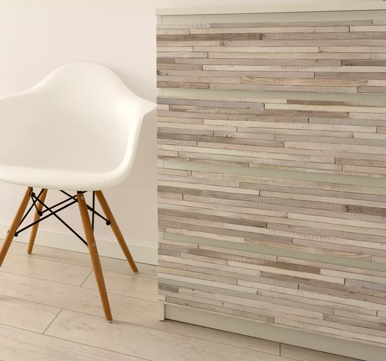 Imitation wood furniture sticker - TenStickers