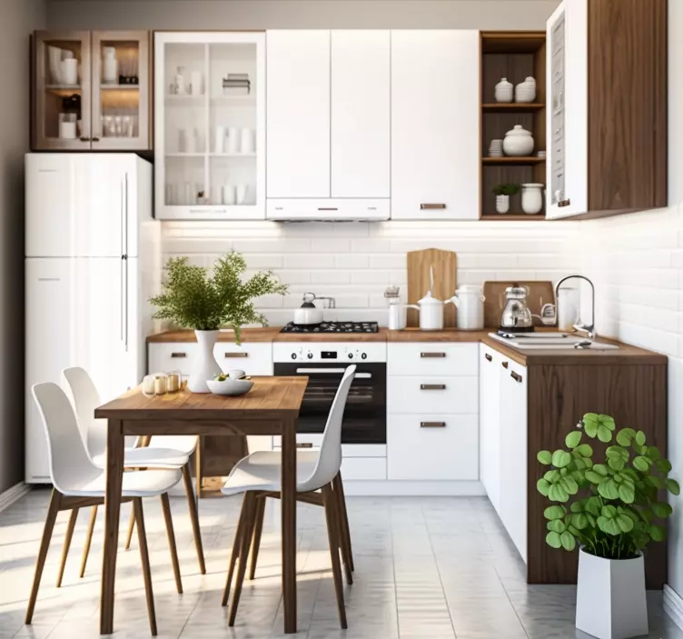 White furniture decal  3600 - TenStickers