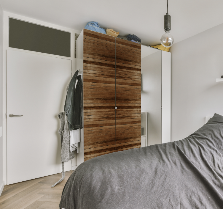 Wood Strips furniture decal  3600 - TenStickers