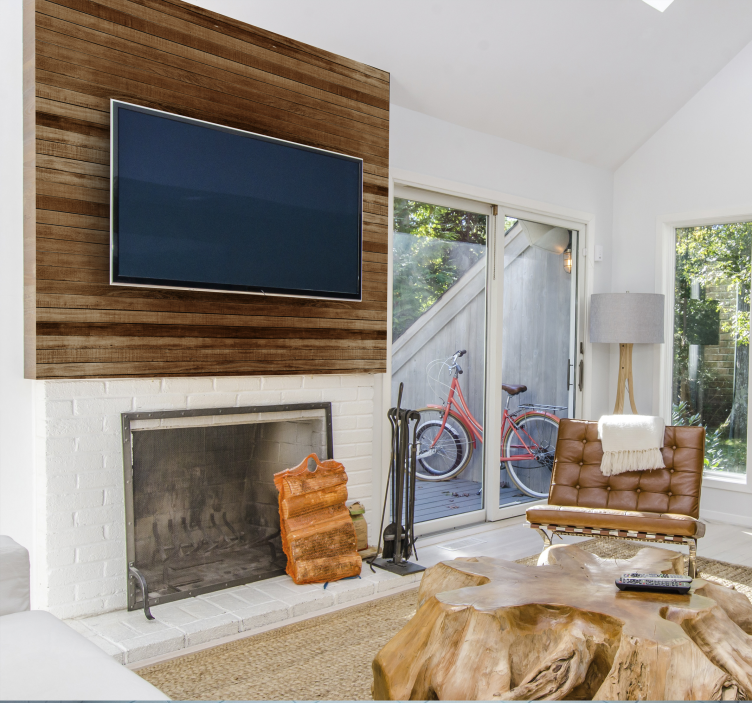 Wood Strips furniture decal  3600 - TenStickers