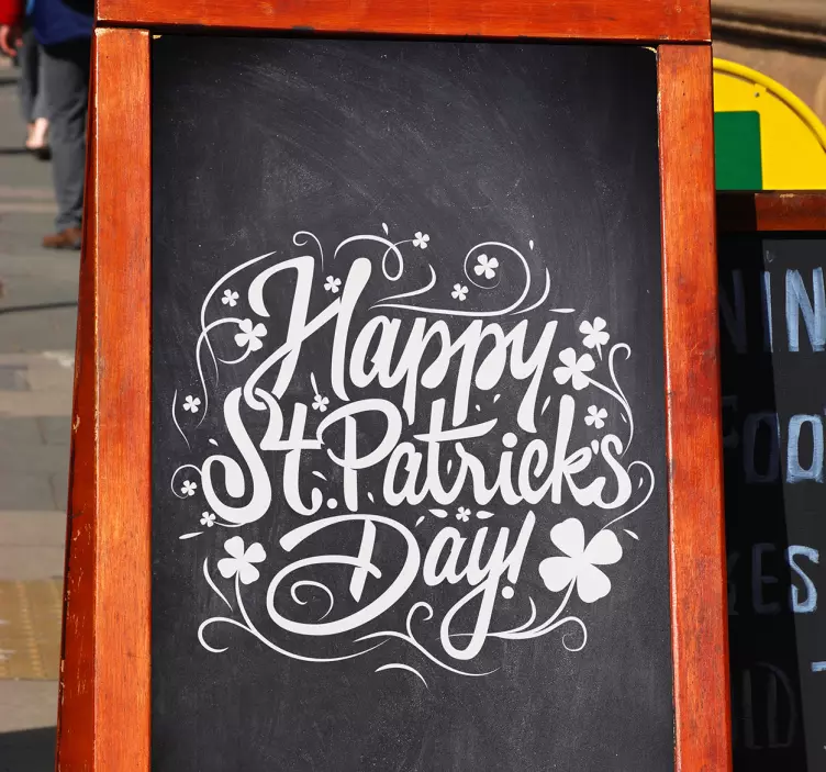 St Patrick’s Day wall sticker - TenStickers