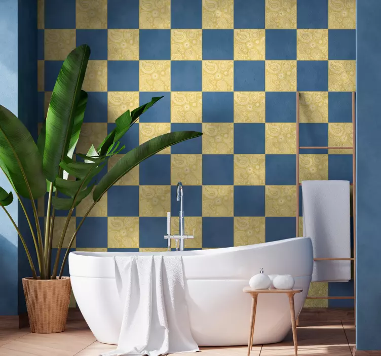 Arabic paisley  decoration wall sticker - TenStickers