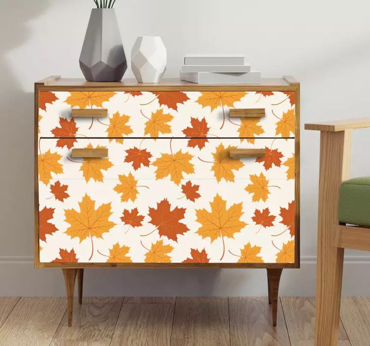 Autumn Leaves wallpaper - TenStickers