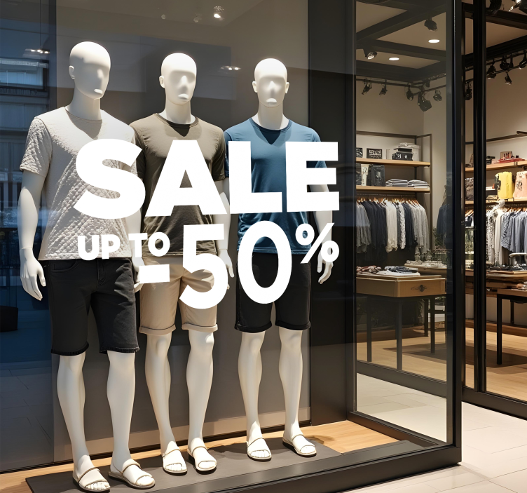 Big discount sales sticker - TenStickers