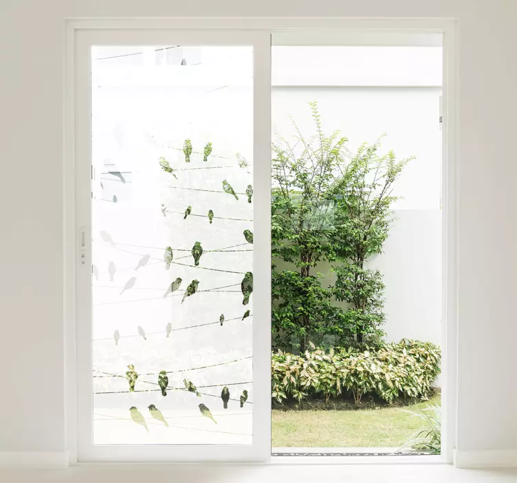 Beautiful Bird wall sticker - TenStickers