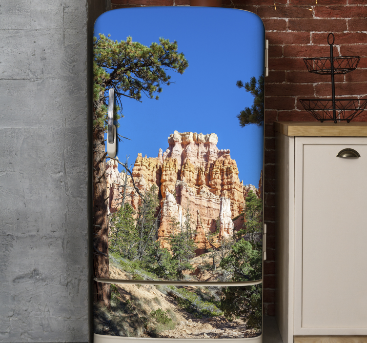 Bryce Canyon fridge sticker - TenStickers