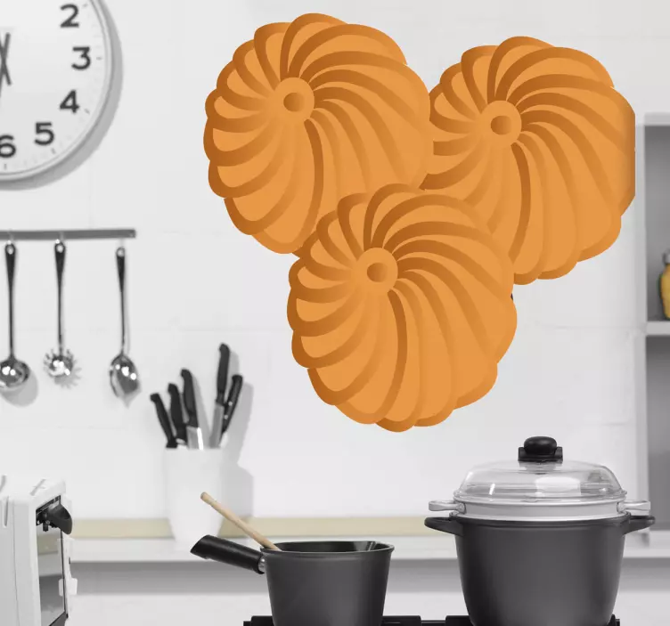 Butter Biscuits Decal - TenStickers