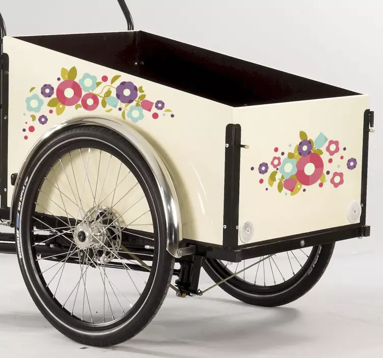 Christiania Bike vinyl Sticker - TenStickers