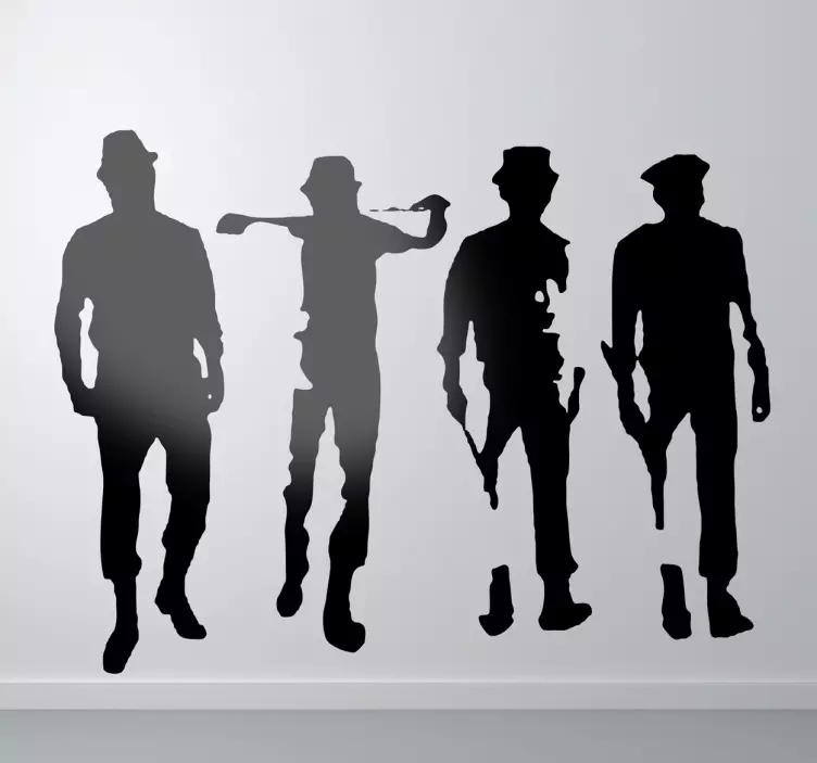 Clockwork Orange Silhouette Stickers - TenStickers