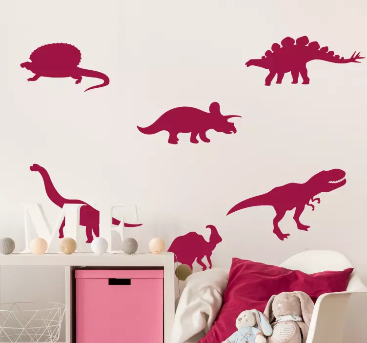 Dinosaurs Pack wall sticker - TenStickers