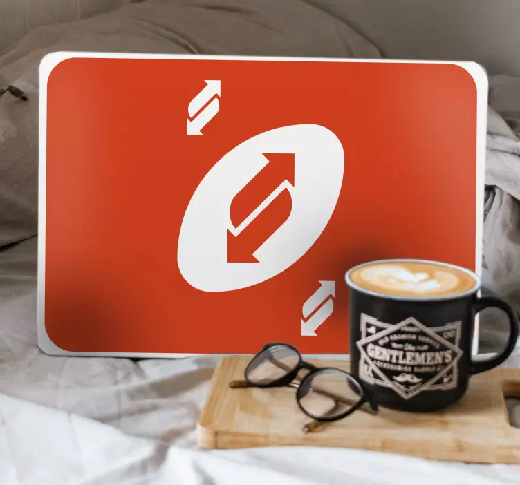 Dynamic Movement Symbol laptop skin - TenStickers