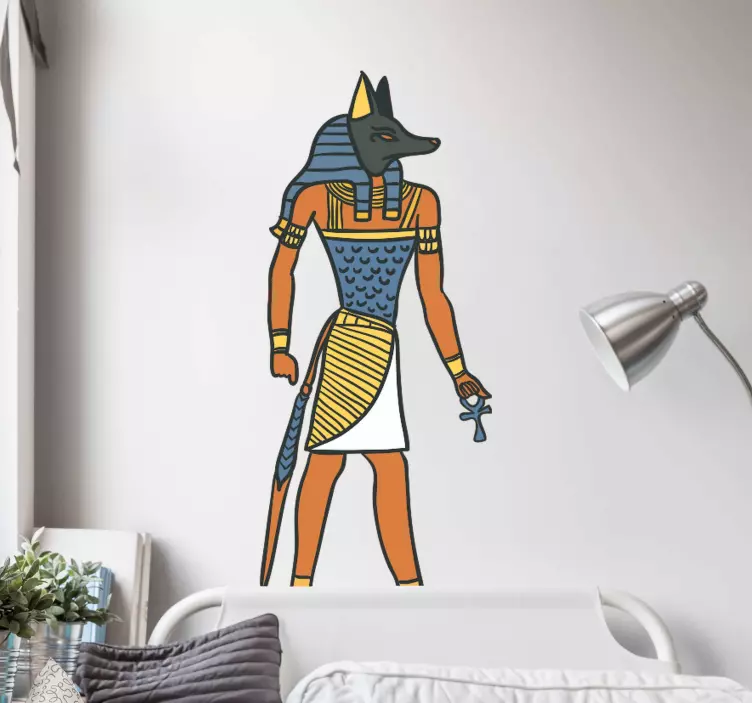 Egyptian god of underworld Politics stickers - TenStickers