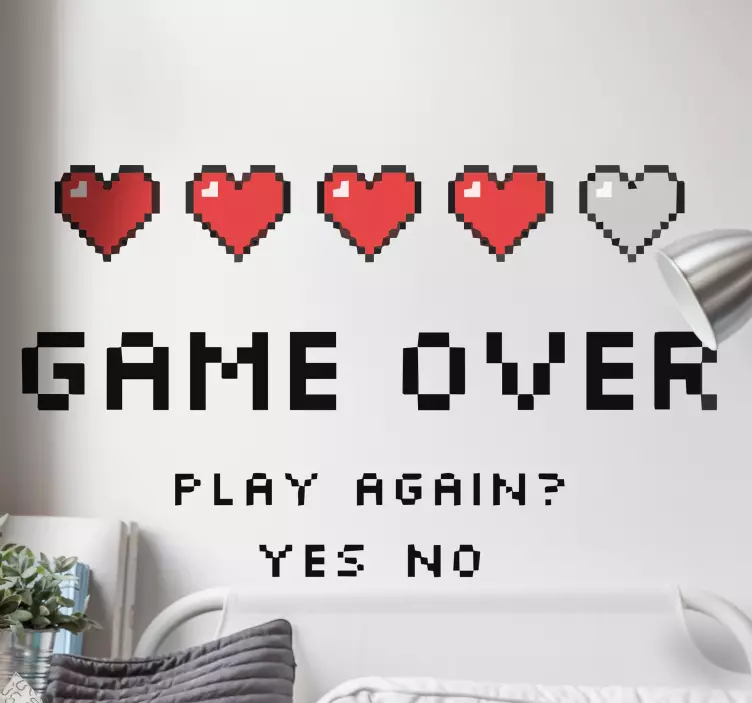 Game pixel art game style PlayStation decal - TenStickers