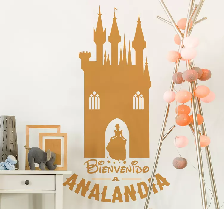 Girl room fairy tale fairy tale sticker - TenStickers