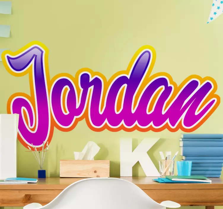 graffiti customizable name urban decal - TenStickers