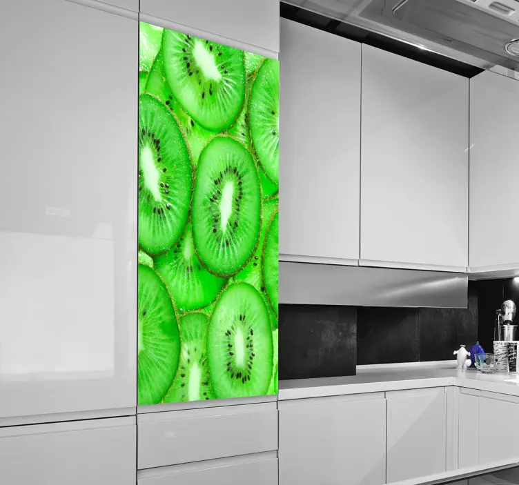Green Kiwi Photography Wall Sticker - TenStickers