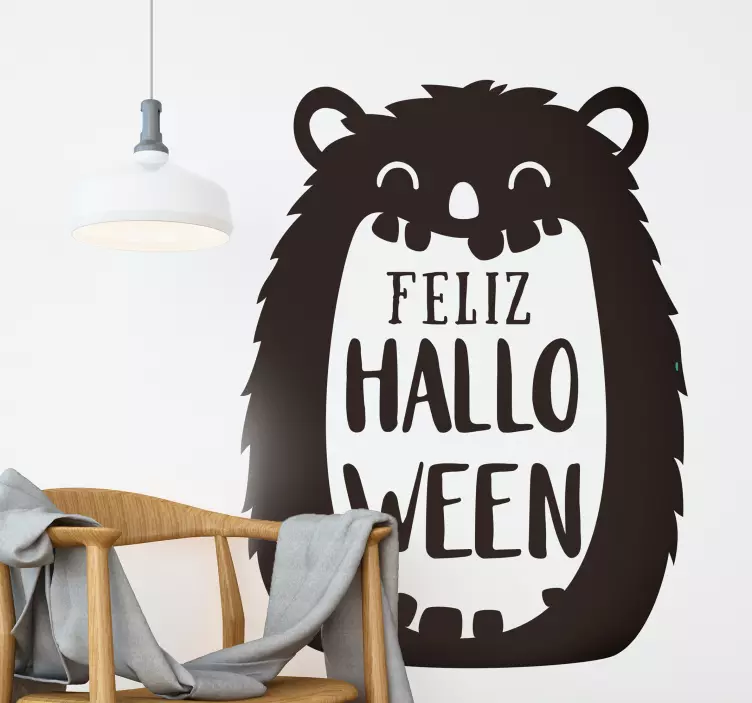 Halloween party vinyl sticker - TenStickers