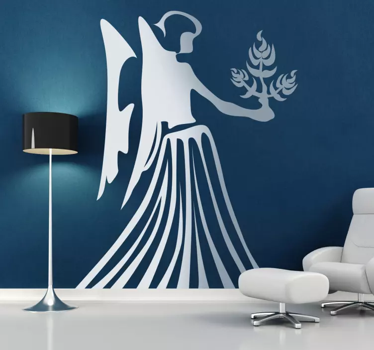 Horoscope Virgo Wall Sticker - TenStickers