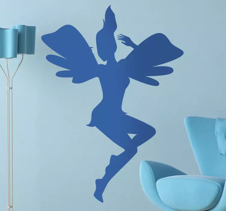 Kids Fairy Pixie Wall Sticker - TenStickers