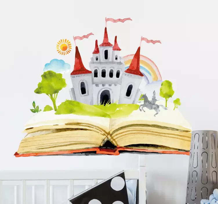 Kids Fairy Tale Story Sticker - TenStickers