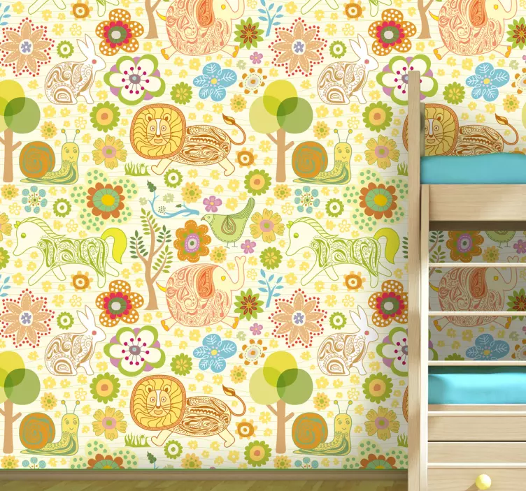 Kids Nature Vinyl Sheet - TenStickers