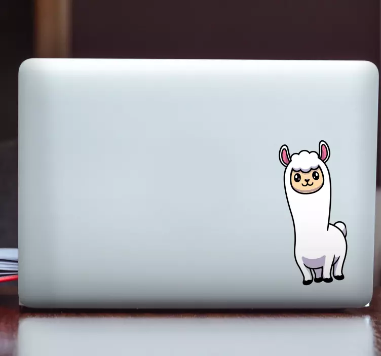 Laptop sticker cute cartoon animal - TenStickers