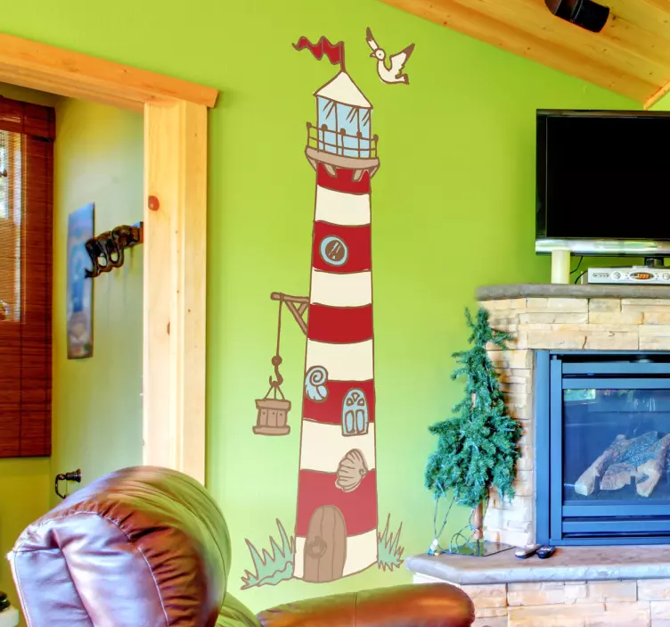 Lighthouse Kids Sticker - TenStickers