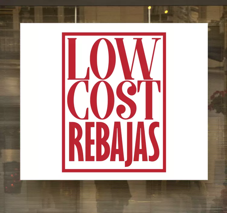 Low cost sales sale sticker - TenStickers