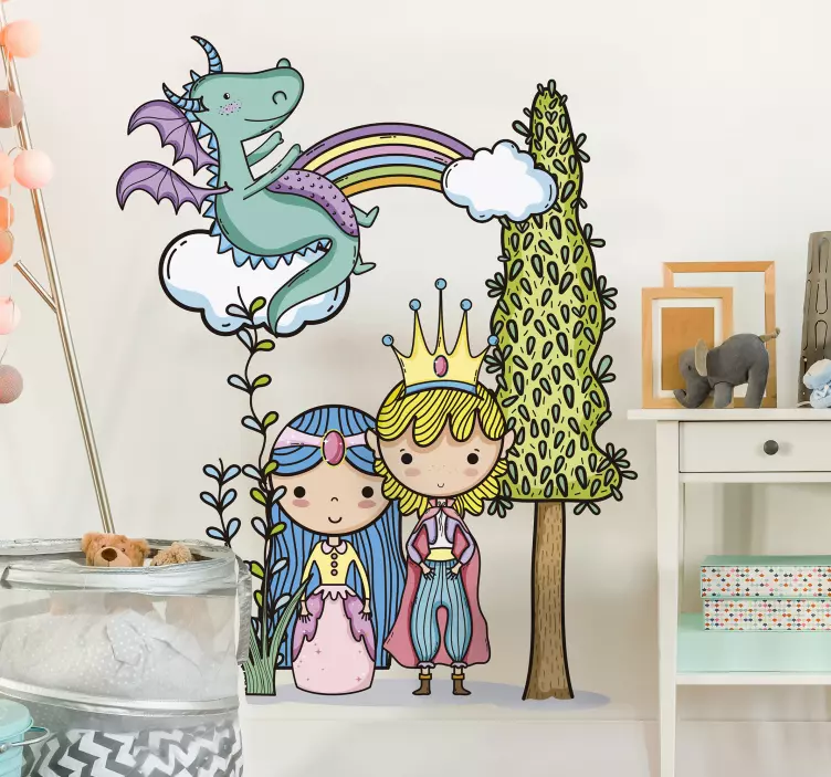 Magic Kingdom Wall Sticker - TenStickers