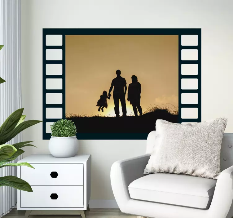 My life in a movie cinema wall sticker - TenStickers