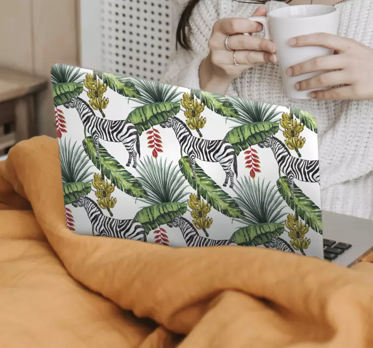 Nature pattern laptop skins decal - TenStickers