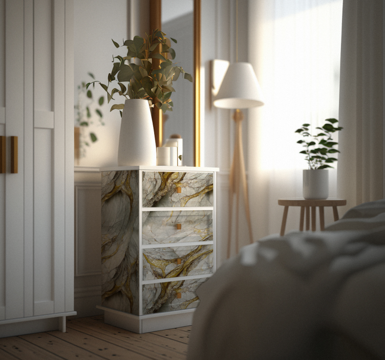 Normandy marble furniture decal  3600 - TenStickers