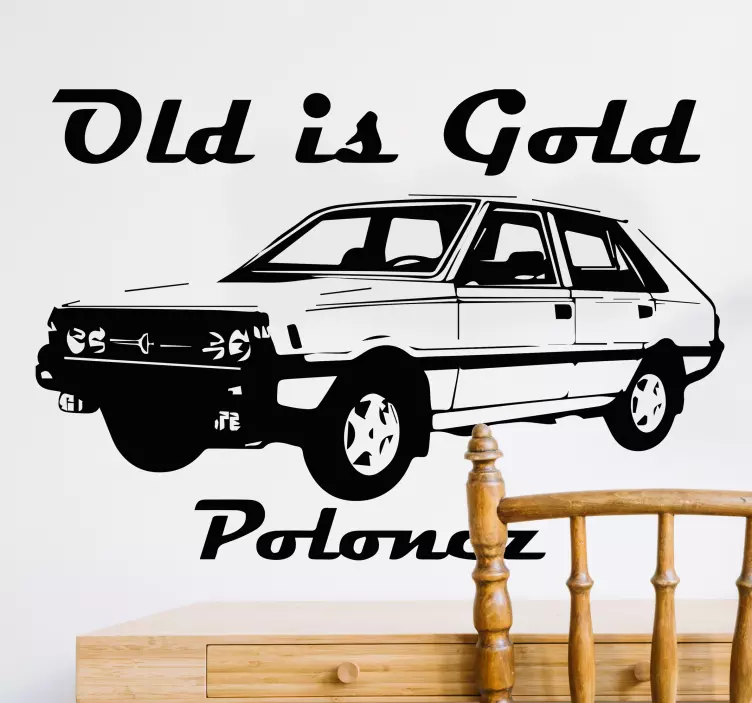 Polish polonez wall sticker car sticker - TenStickers