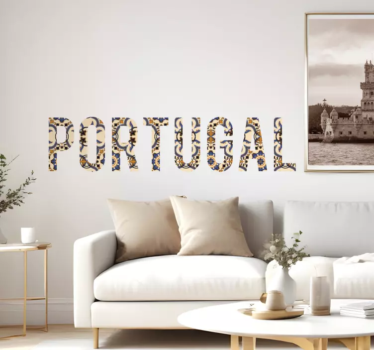 Portugal wall vinyl sticker - TenStickers