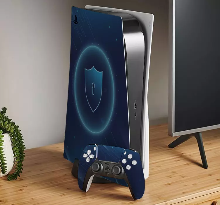 Ps5 skin secure console cover - TenStickers
