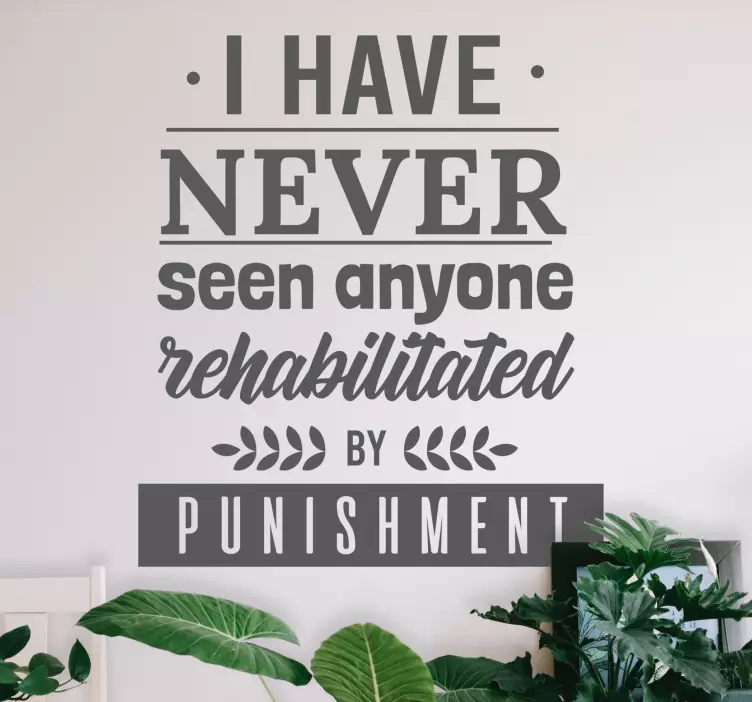 Rehabilitation quote by Henry Lawson sticker - TenStickers