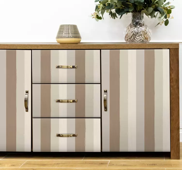 Sand color furniture decal - TenStickers