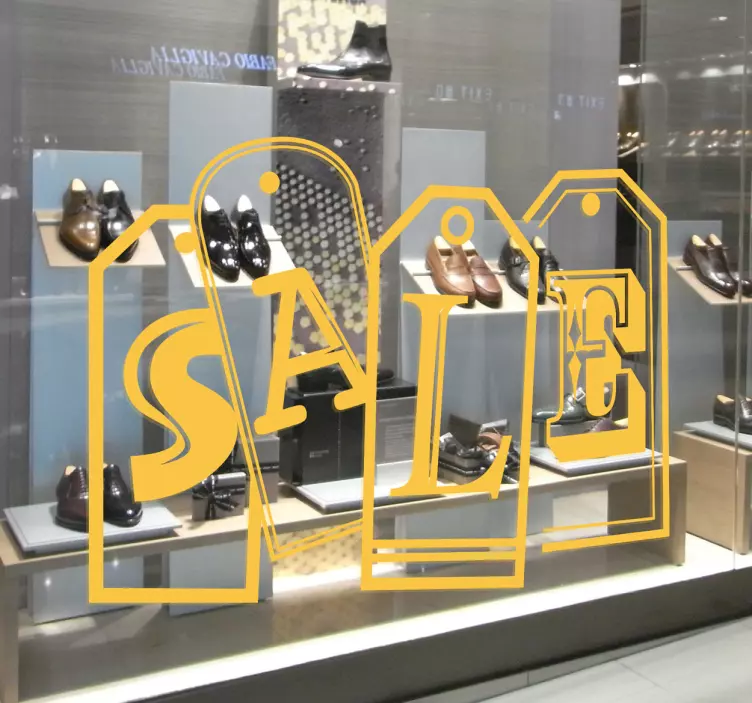 Shop Window Sales Sticker - TenStickers