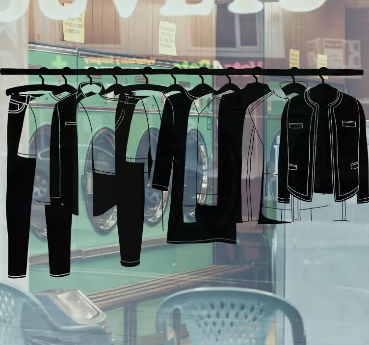 Shop window sticker fashion display - TenStickers