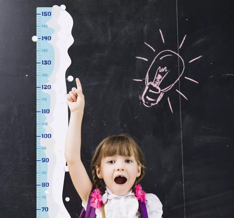 Snowflake Meter christmas sticker - TenStickers