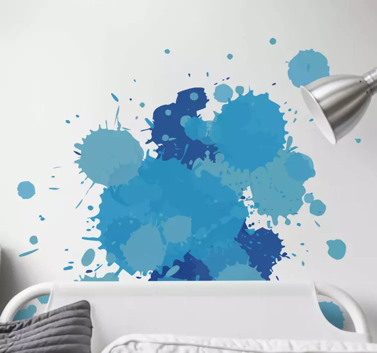Splash Wall Sticker - TenStickers